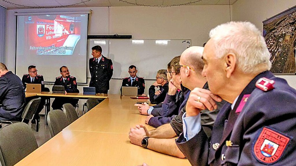 Jahreshauptversammlung der Feuerwehr Wittenberg-West.