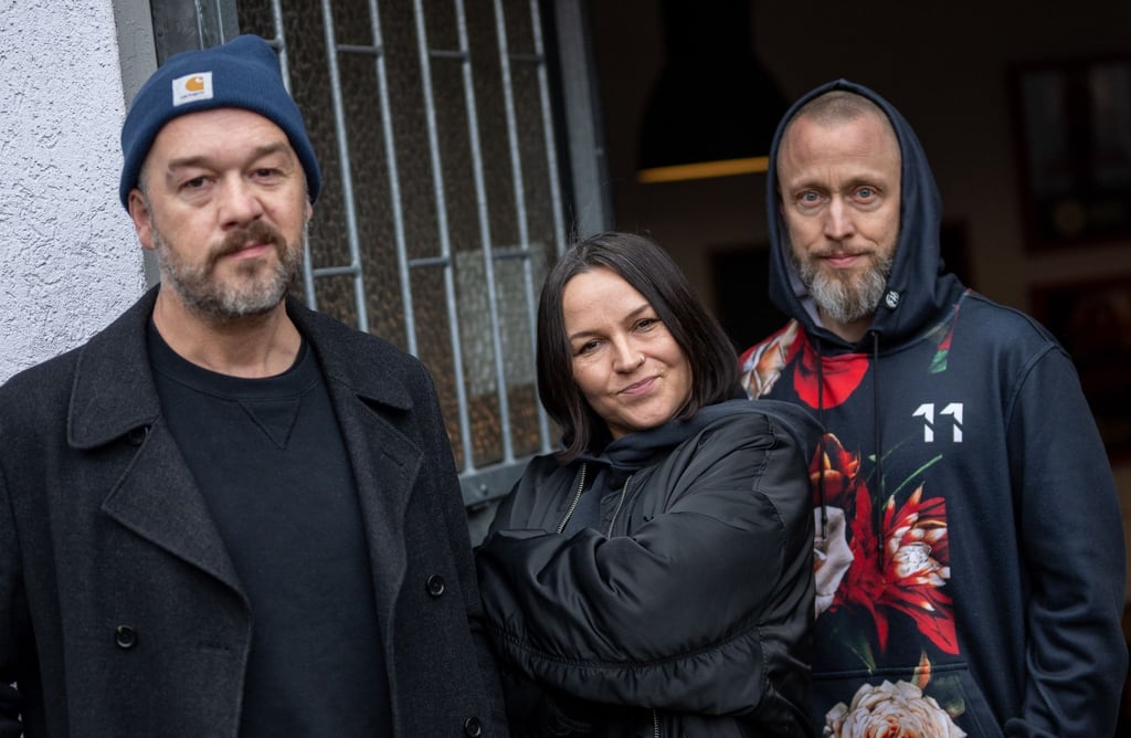 Frei sein, unabhängig sein - Raphael Schalz (l-r), Jen Bender und Chriz Falk sind Grossstadtgeflüster.