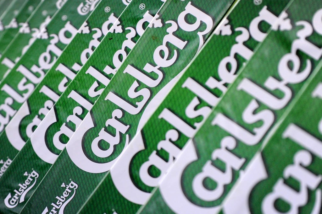 Der Brauereikonzern Carlsberg schreibt rote Zahlen.