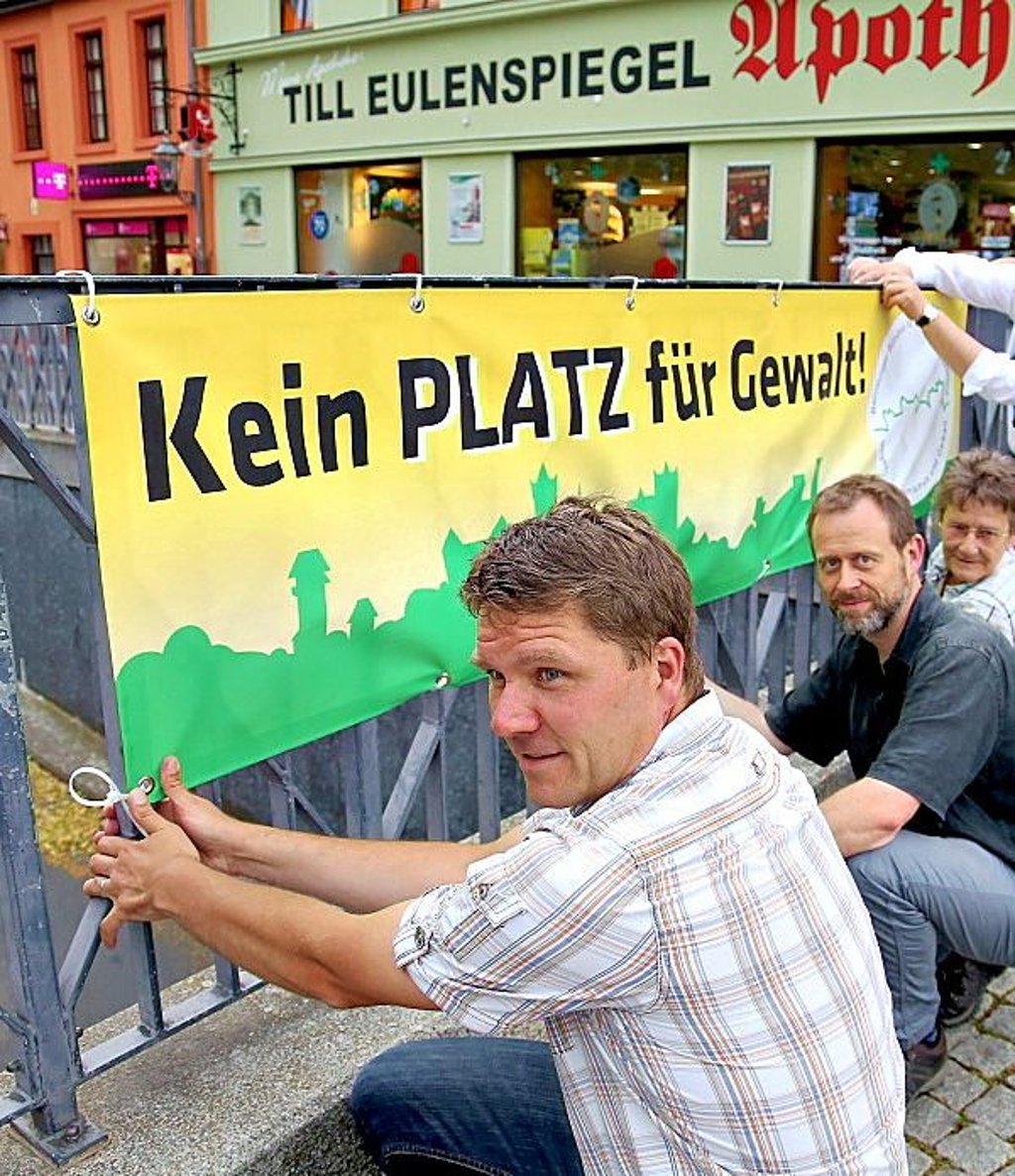 Schon seit Jahren ist das Bündnis für Demokratie und Toleranz in Bernburg aktiv.