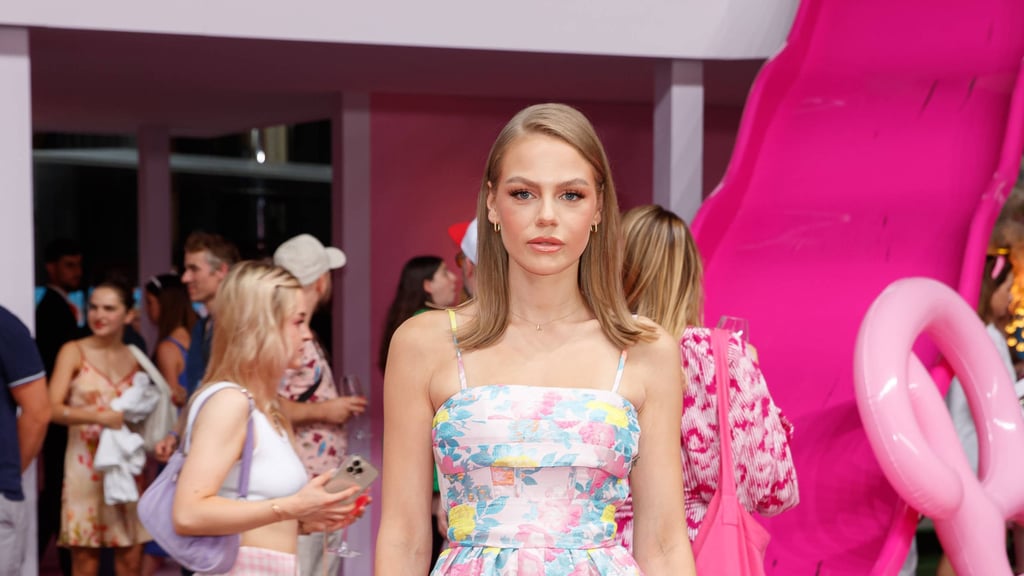 Laura Abla bei der Premiere zum Kinofilm "Barbie".