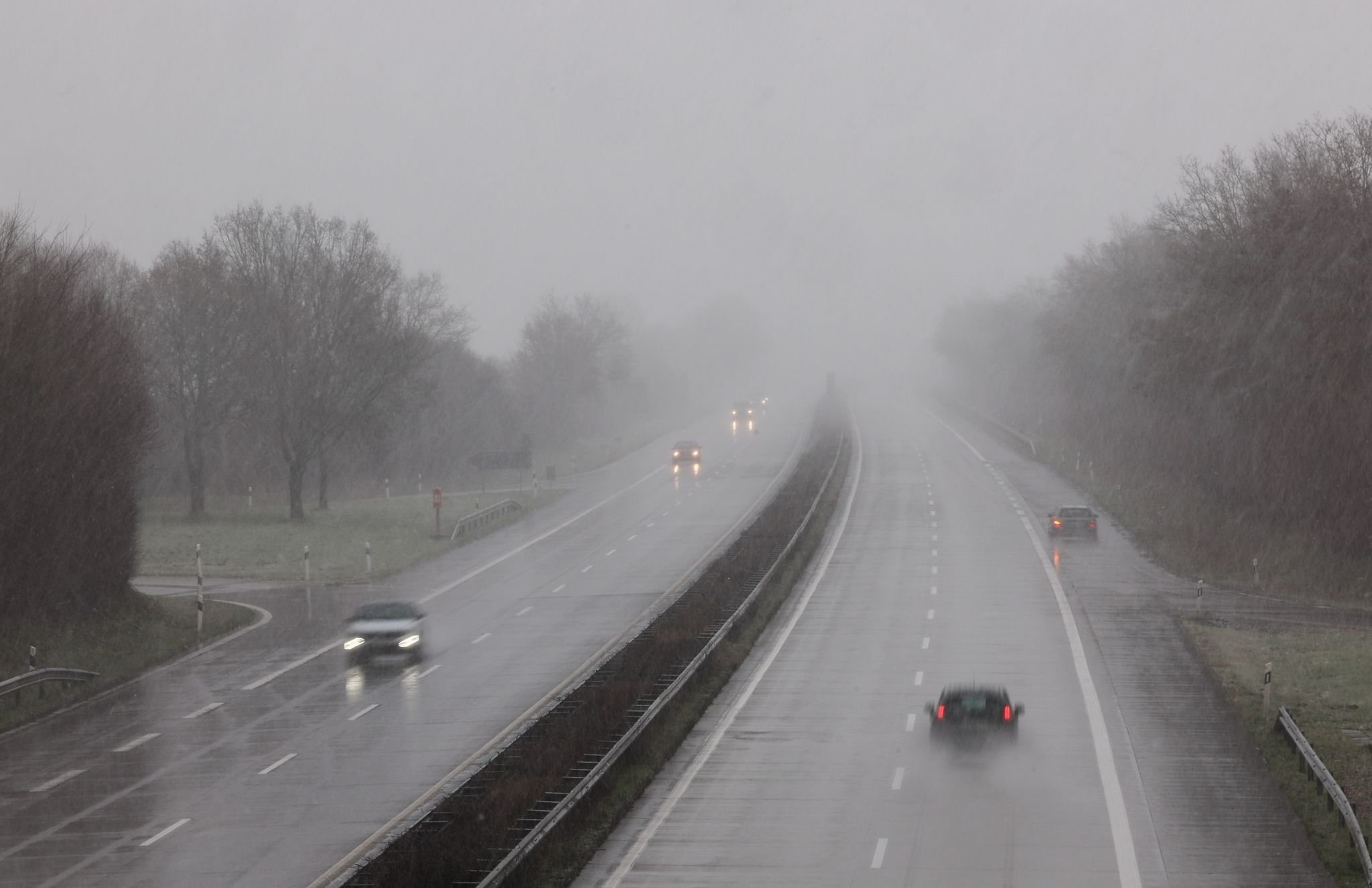 Wetter: Regen Und Schnee In Sachsen-Anhalt - Sorge Vor Hochwasser