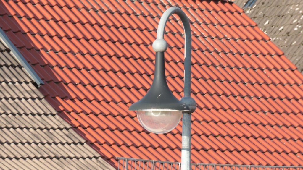 So sehen die an der Stadtmauer geplanten Lampen aus.