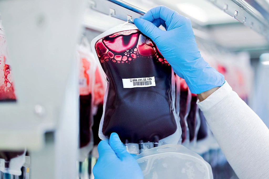 Krankenhäuser benötigen immer einen Vorrat an frischem Blut.