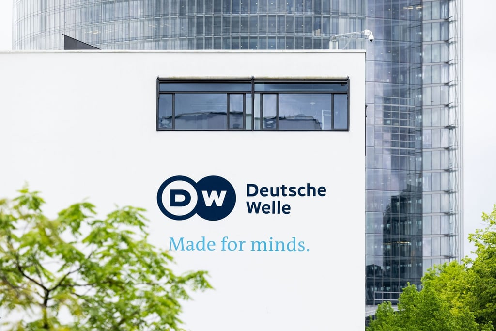 Blick auf die Zentrale der Deutschen Welle.