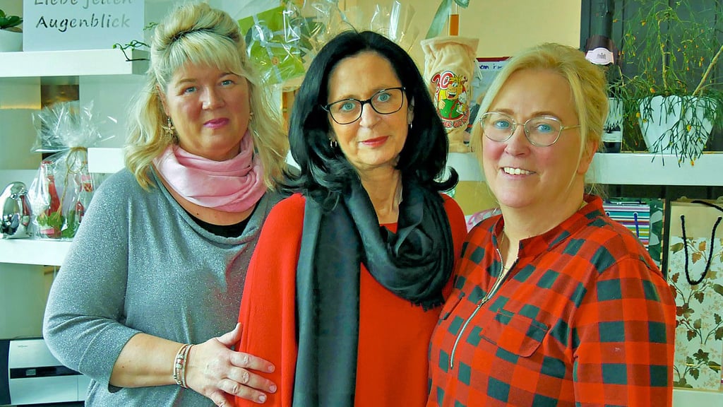 Susann Till, Heike Wendorf und Sabine Jahnke (v.l.) sind seit Jahrzehnten ein eingespieltes Team.