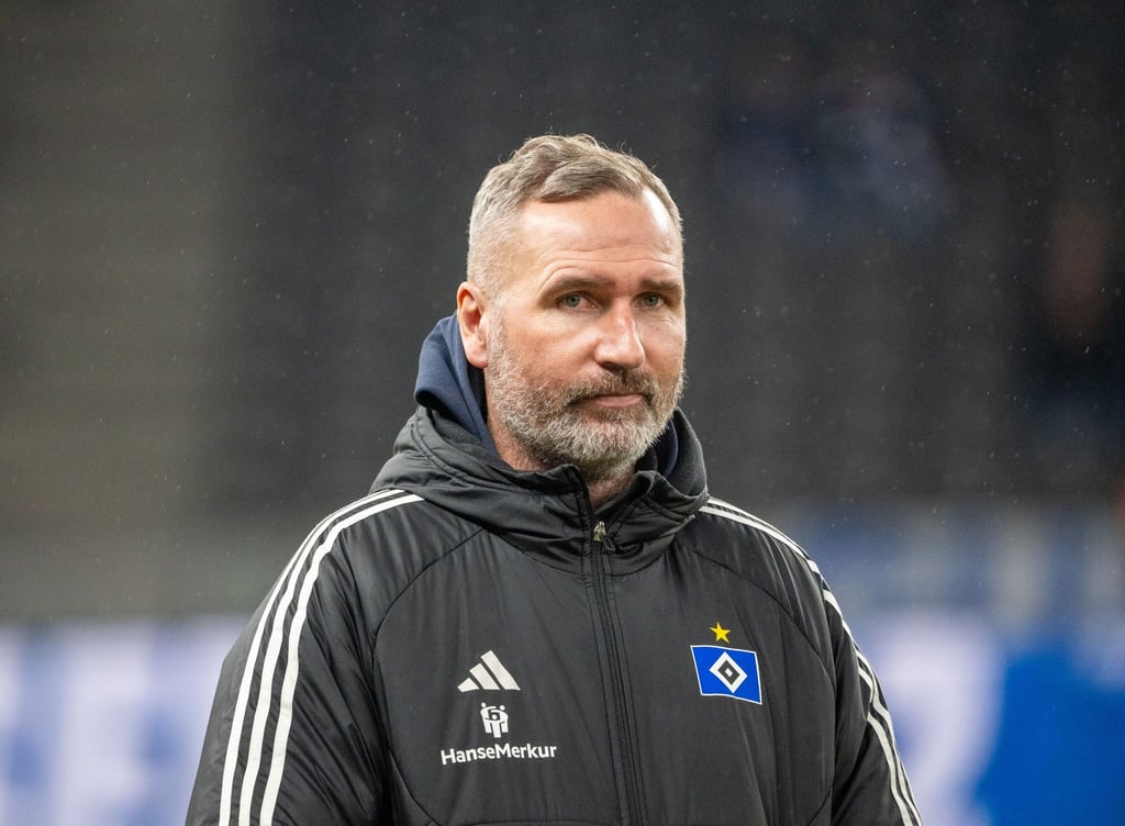 Cheftrainer Tim Walter vom HSV
