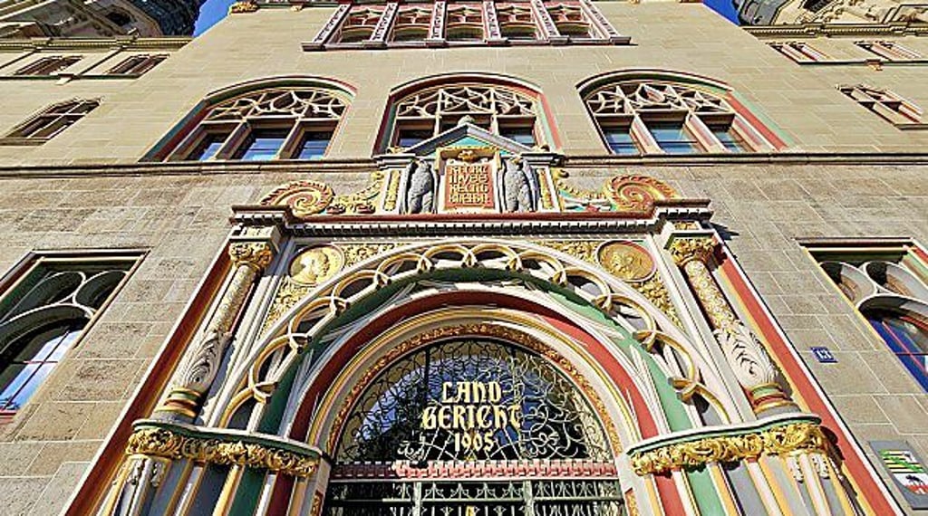 Das Landgericht in Halle