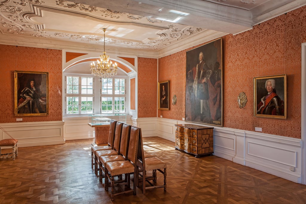 Blick in das Schloss Köthen. Johann Sebastian Bach lebte und wirkte jahrelang in der Stadt, bevor er Thomaskantor in Leipzig wurde.