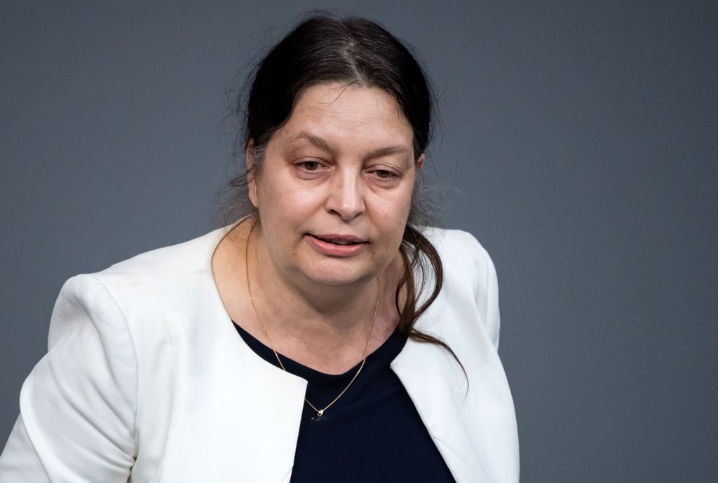 Birgit Malsack-Winkemann, damals Bundestagsabgeordnete der AfD.