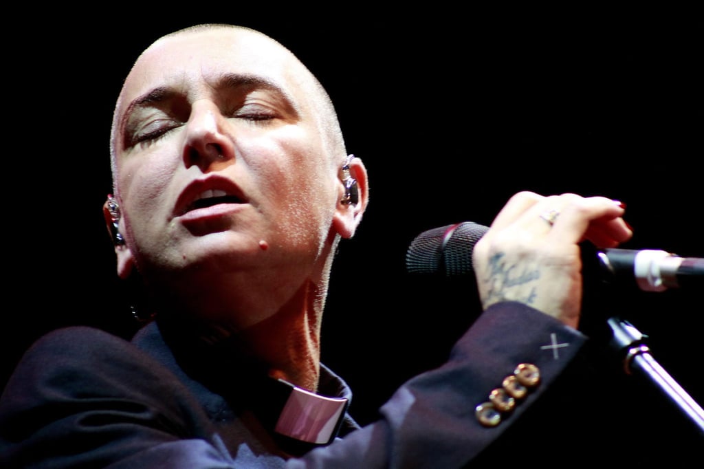 Die irische Popsängerin Sinead O'Connor bei einem Auftritt während des Wombad Festivals im Februar 2015.