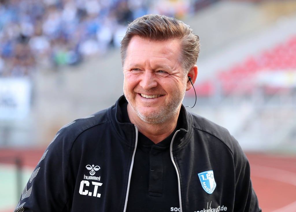 Christian Titz trainiert seit drei Jahren den 1. FC Magdeburg, seit rund anderthalb auch in der 2. Bundesliga.