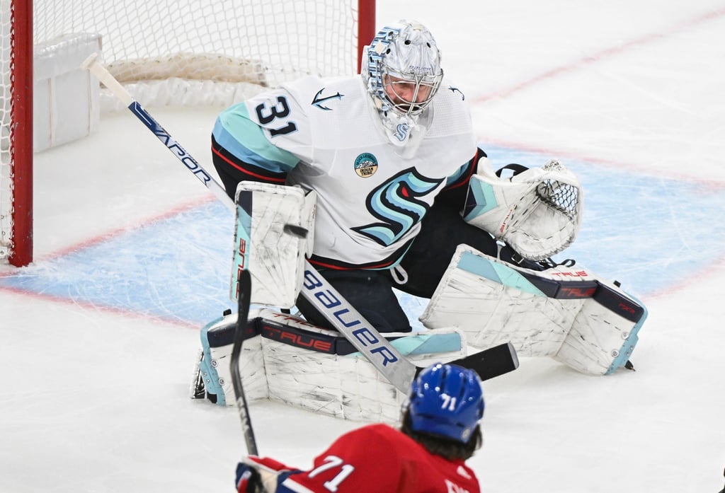 Hat im Dezember sein bislang letztes Spiel absolviert: Philipp Grubauer.