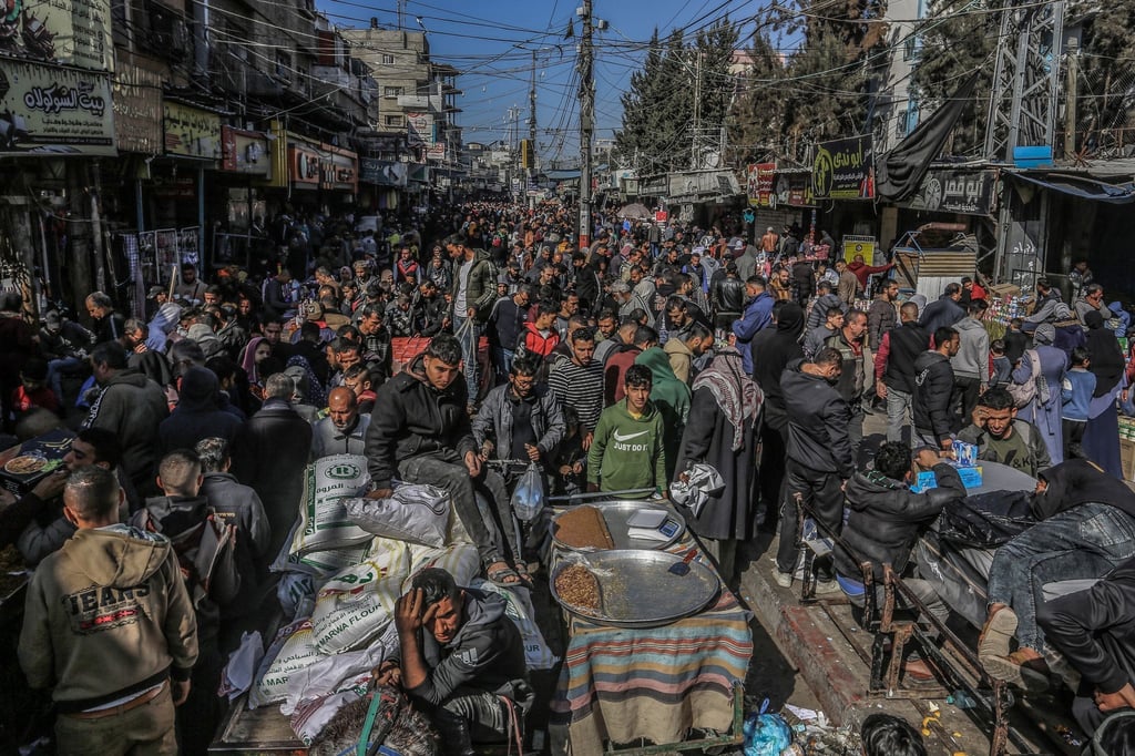 Mehr als eine Million Binnenflüchtlinge halten sich in Rafah auf.