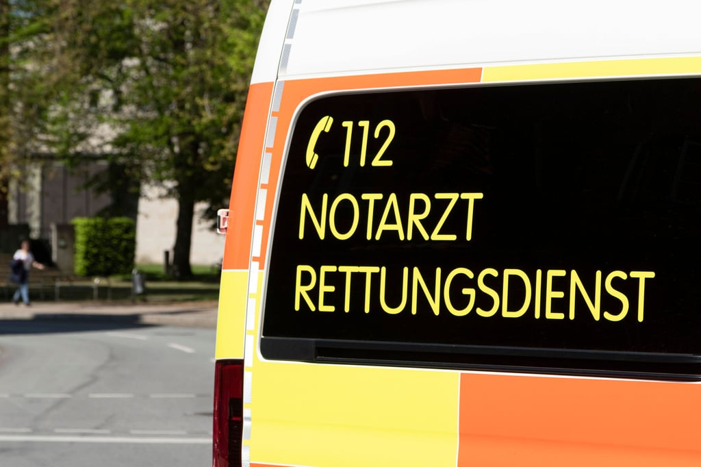 Ein Rettungswagen kam zum Einsatz.