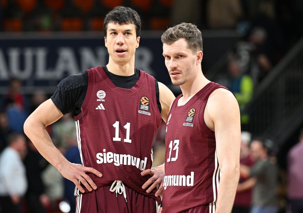 Angeführt von einem starken Andreas Obst (r) gerieten die Bayern zu keiner Zeit in Gefahr.