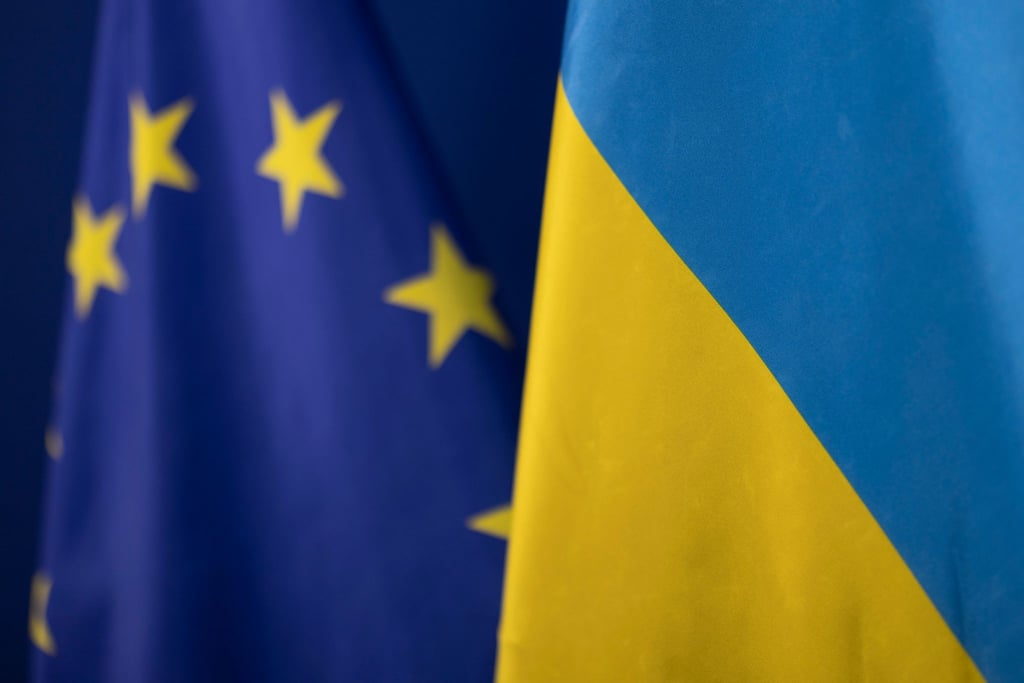 Sollte die Ukraine in die EU aufgenommen werden? In einer Umfrage verneinen 52 Prozent der Befragten das.