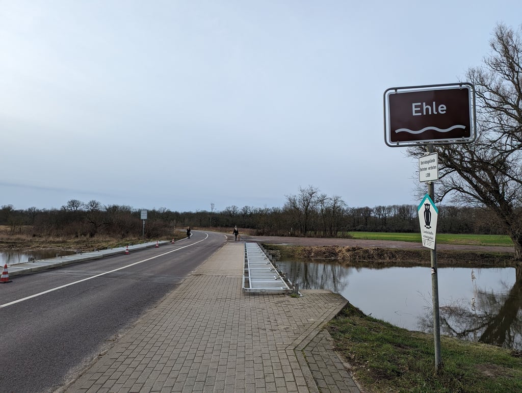 Die Schweinebrücke bei Biederitz ist seit Mittwochnachmittag wieder für den Verkehr gesperrt.