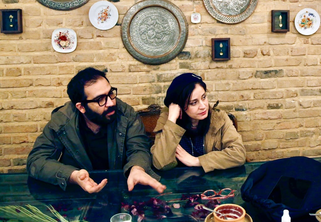 Die beiden iranischen Filmemacher Maryam Moghadam (r) und Behtash Sanaeeha.