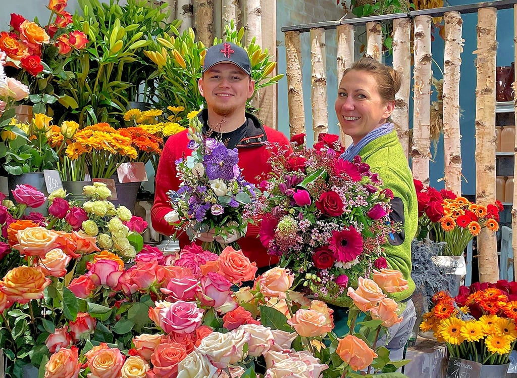 Blumen: Laut Onlineportal Statista waren sie das beliebteste Valentinstagsgeschenk des Jahres 2023. Das Blumenhaus Zeising ist auf den Ansturm vorbereitet.