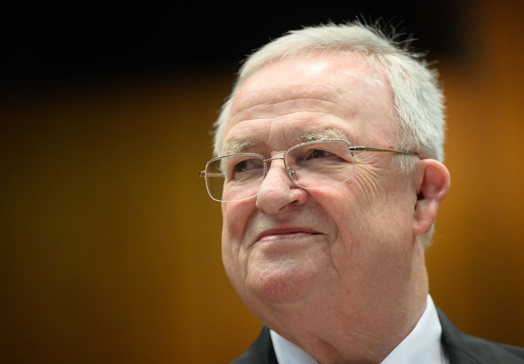 Martin Winterkorn als Zeuge vor dem Oberlandesgericht Braunschweig.