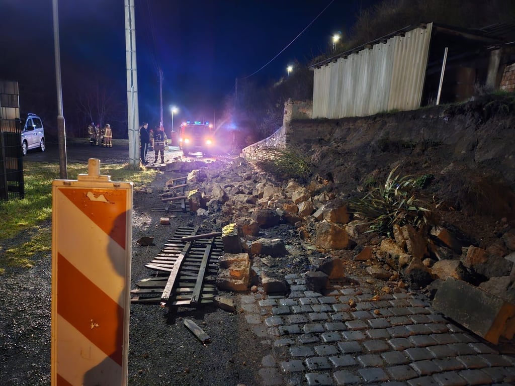 Einsatz für die Feuerwehr in der Herrenstraße in Schraplau.