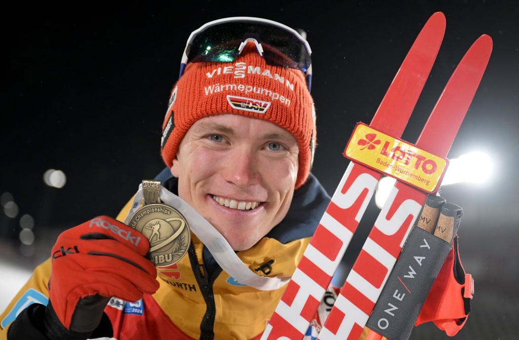 Holte die erste Medaille für die deutschen Männer bei der WM in Nove Mesto: Benedikt Doll.