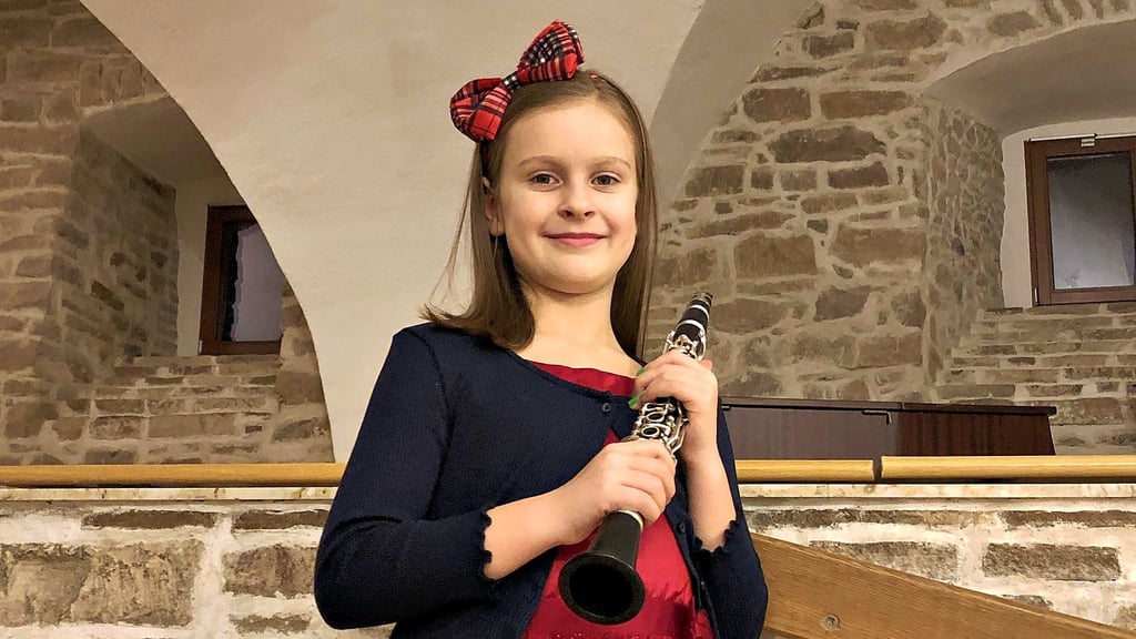 Nastasia Menzel hat als Achtjährige bei „Jugend musiziert“ die Jury begeistert.