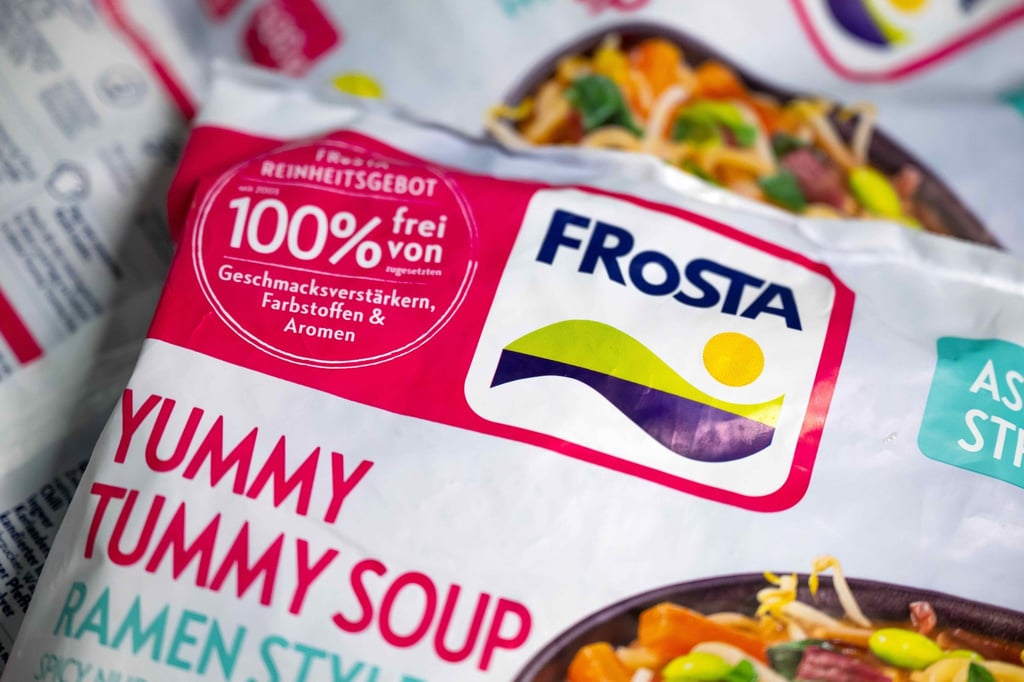Das Frosta-Produkt „Yummy Tummy Soup“.