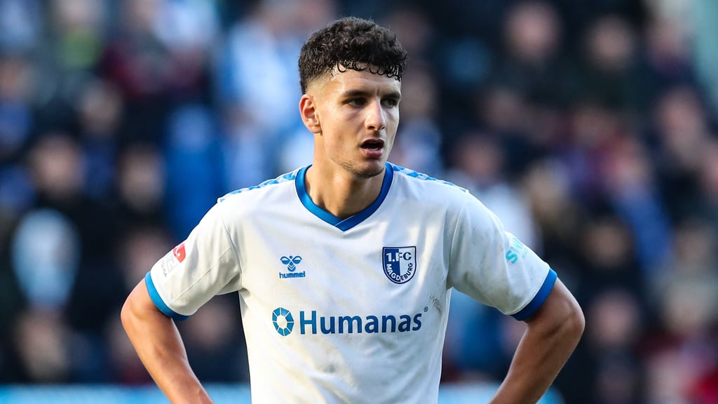 Daniel Elfadli war beim 1. FC Magdeburg gut mit Cristiano Piccini befreundet, der den FCM im Winter verlassen hat.