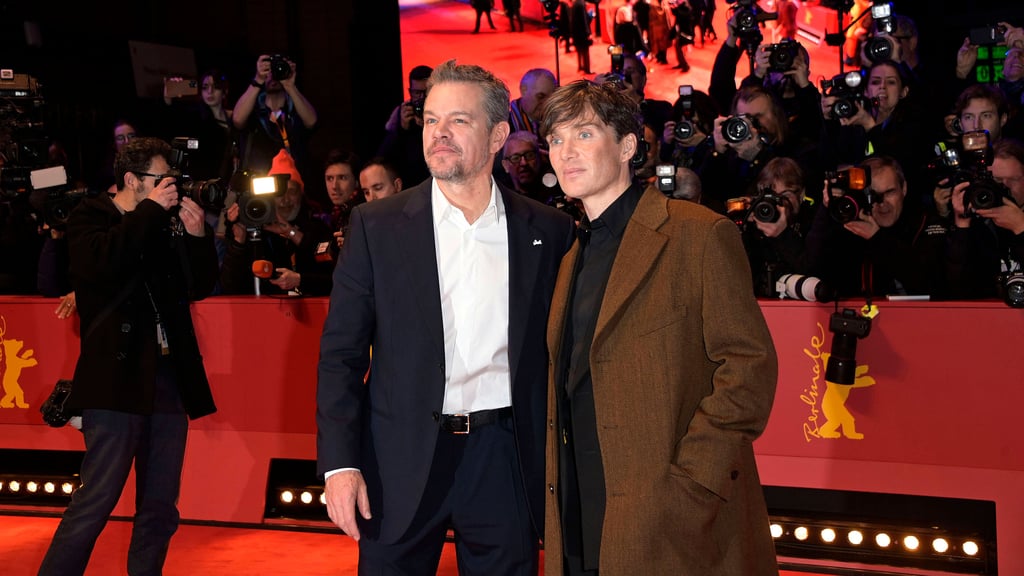 Matt Damon und Cillian Murphy bei der Festivaleröffnung und der Premiere des Kinofilms Small Things Like These / Kleine Dinge wie diese auf der Berlinale 2024.