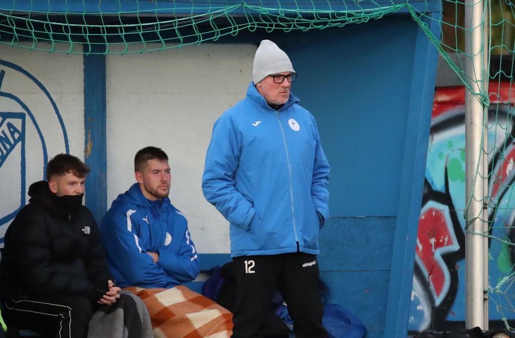 Dirk Hannemann (vorne) hofft mit seinem Team auf eine erfolgreiche Rückrunde.