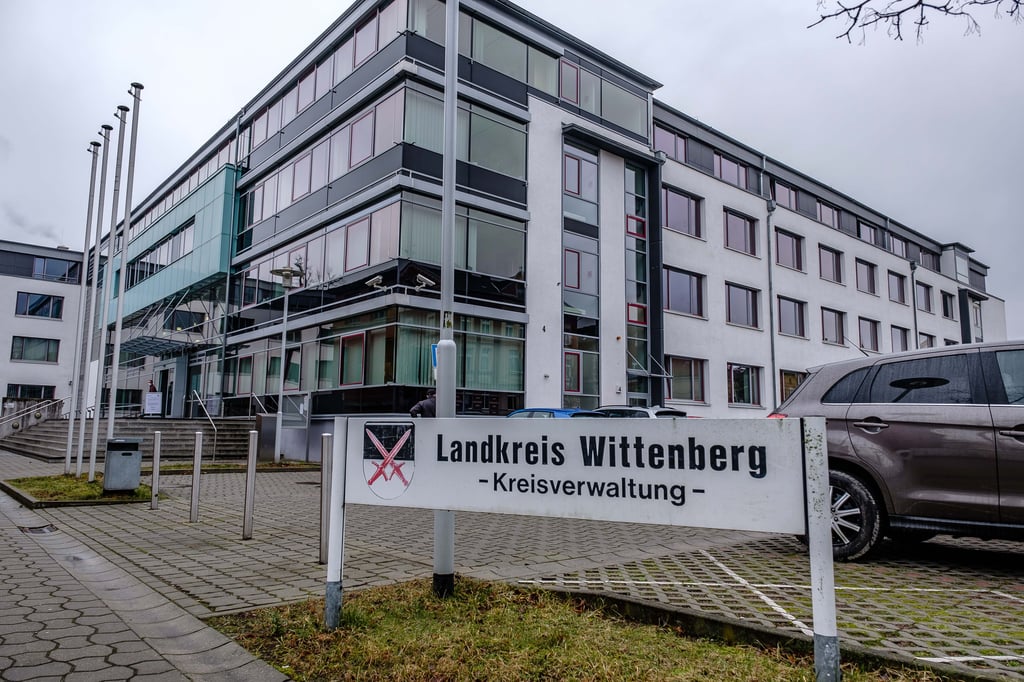 Sitz der Kreisverwaltung Wittenberg