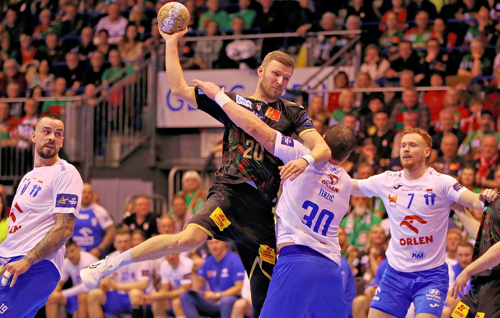 Philipp Weber erzielte in der Champions League gegen Wisla Plock drei Tore.