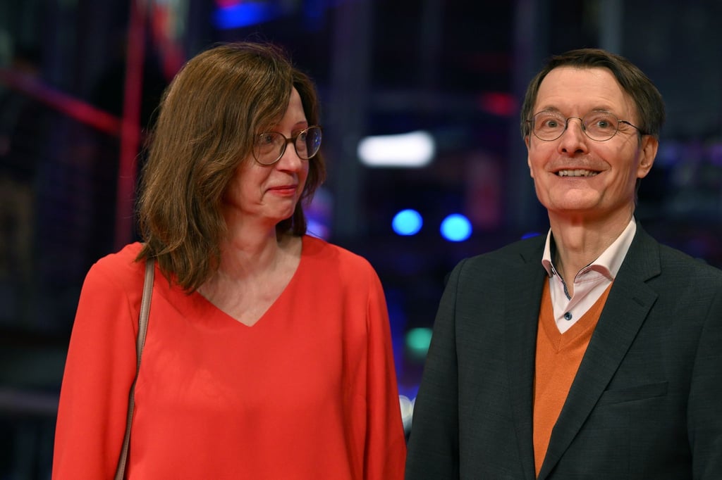 Karl Lauterbach mit Freundin Elisabeth Niejahr.