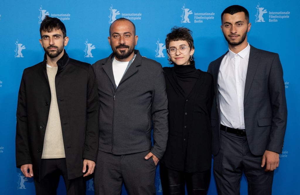 Film „Free Palestine“Rufe bei BerlinaleFilm „No Other Land“