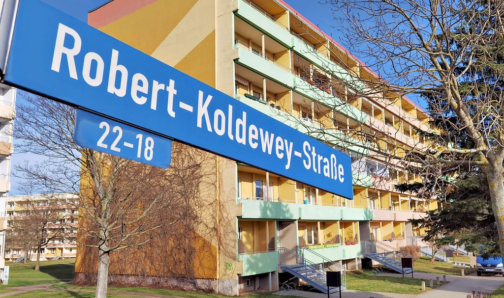Der Block an der Koldewey-Straße 18-22 in Blankenburg gilt als „Eingang zum Regenstein“. Er soll in diesem Jahr deutlich aufgewertet werden.