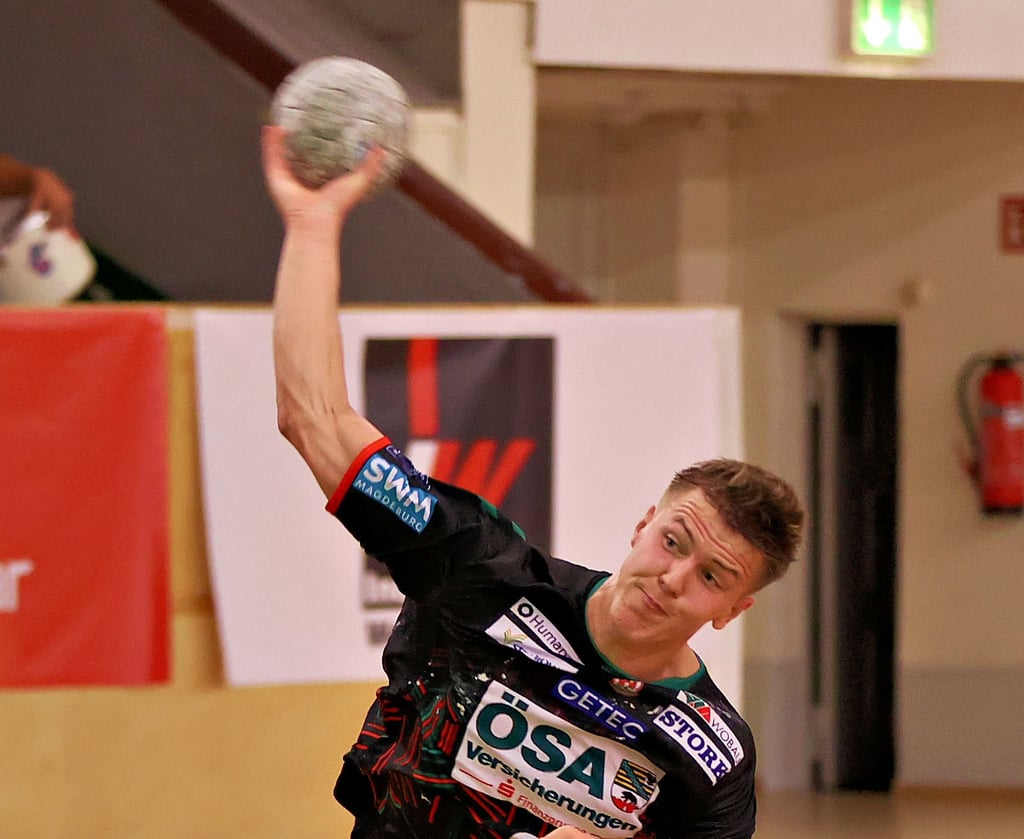 Warf acht Tore für die SCM-Youngsters: Fritz-Leon Haake.