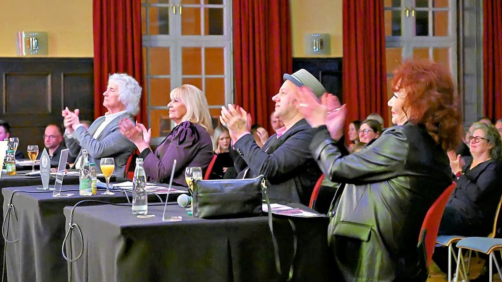 Die Jury: Peter Orloff, Cindy Berger, Tino Eisbrenner und Regina Thoss.