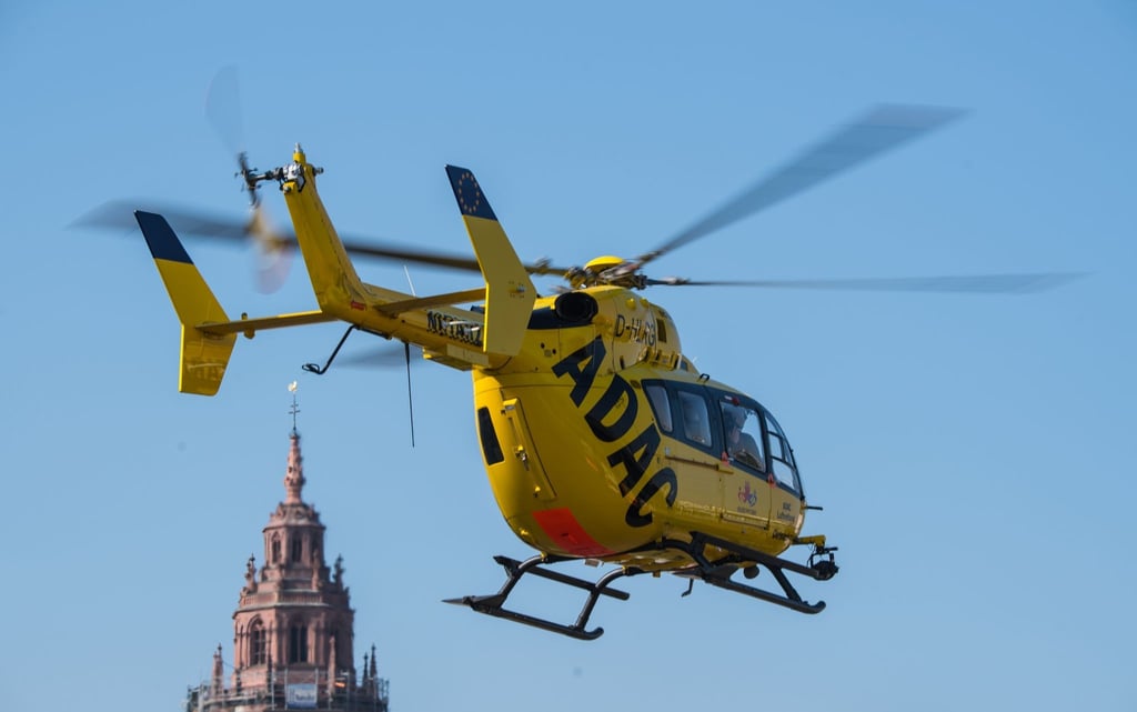 Unfälle jeder Art - ob im Verkehr, bei der Arbeit, Freizeit oder im Sport - machen etwa 30 Prozent der Rettungseinsätze aus der Luft aus.