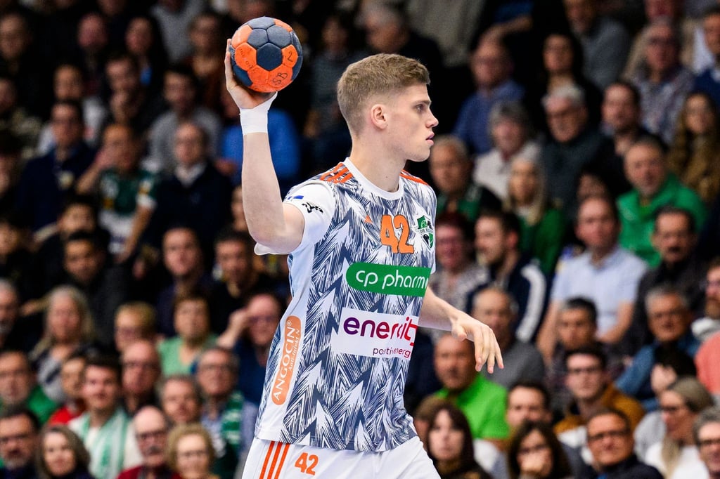 Hannovers Martin Hanne in Aktion.