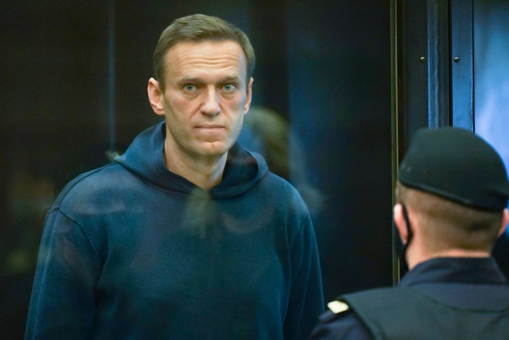 Alexej Nawalny im Februar 2021 in Moskau.
