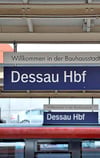 Abellio schränkt den Bahnverkehr  nach Dessau ein. 