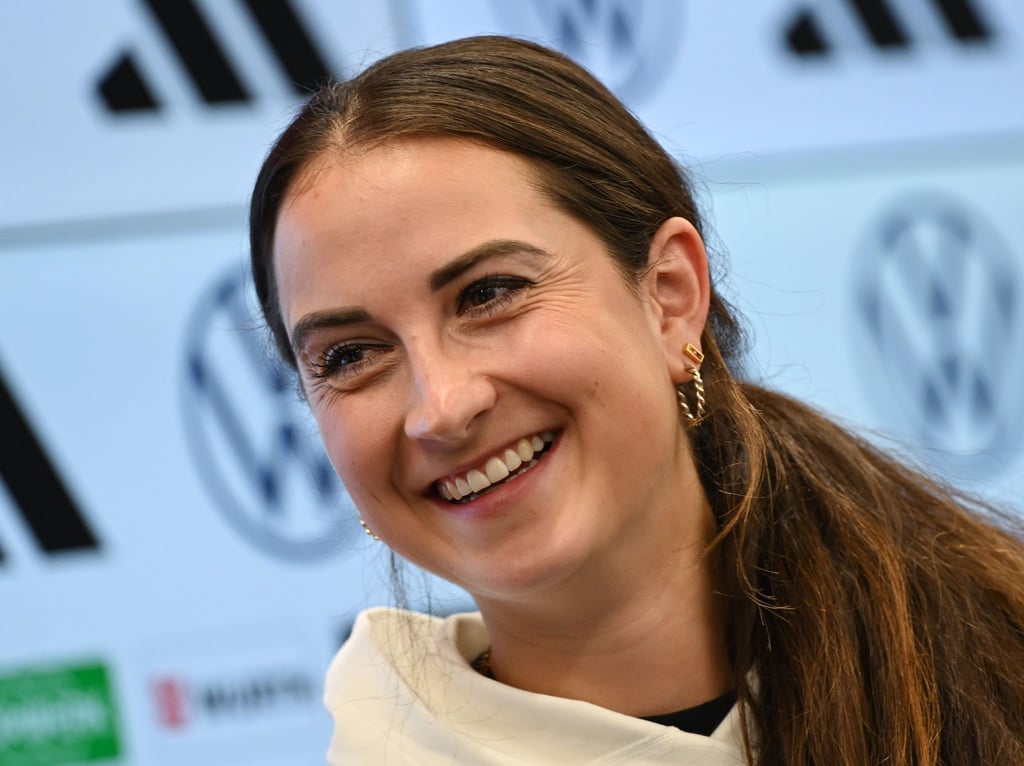 Freut sich auf die Partie gegen Frankreich: DFB-Mittelfeldspielerin Sara Däbritz.