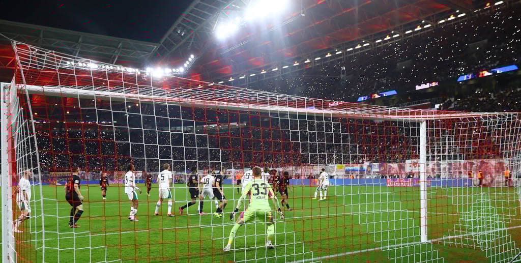 Das RB-Stadion beim jüngsten Bundesligaspiel gegen Mönchengladbach