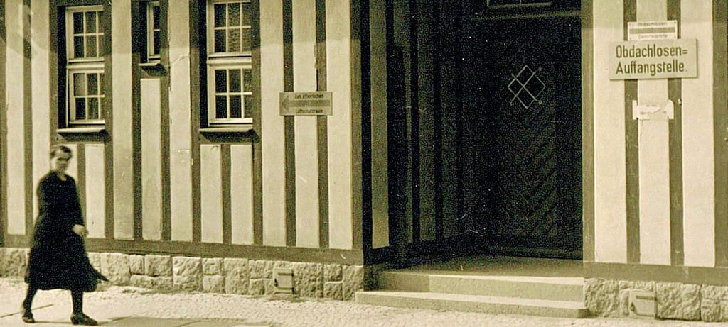 Im Martin-Luther-Saal in der Pfarrstraße fanden Obdachlosgewordene Unterschlupf.