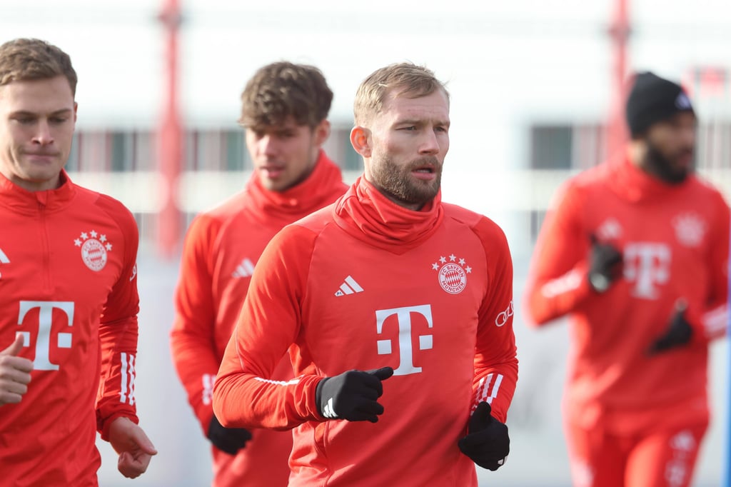 Konrad Laimer stieg bei Bayern wieder ins Training ein.