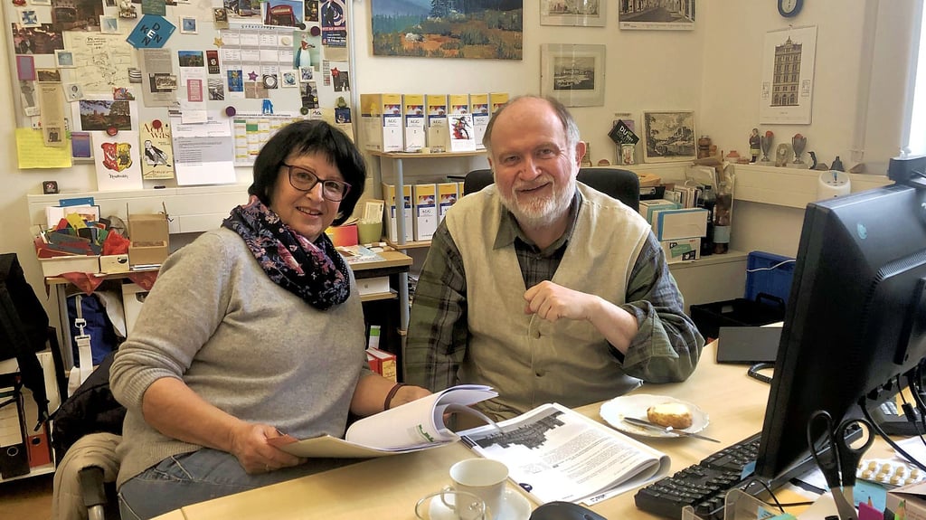 Gesine Acker und Reinhard Pester haben die Bildungsreise geplant und organisiert.