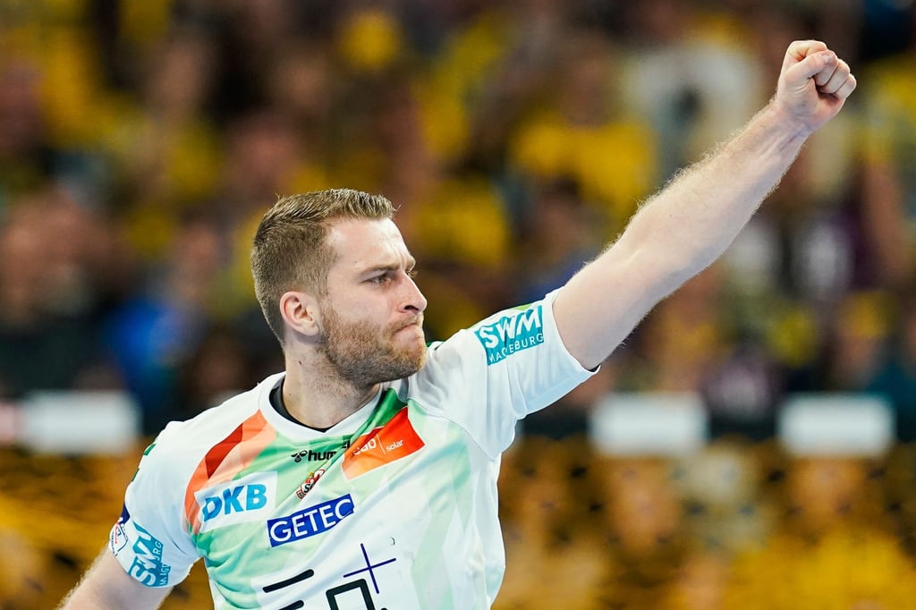 Magdeburgs Lukas Mertens erzielte beim Sieg in Celje acht Tore.