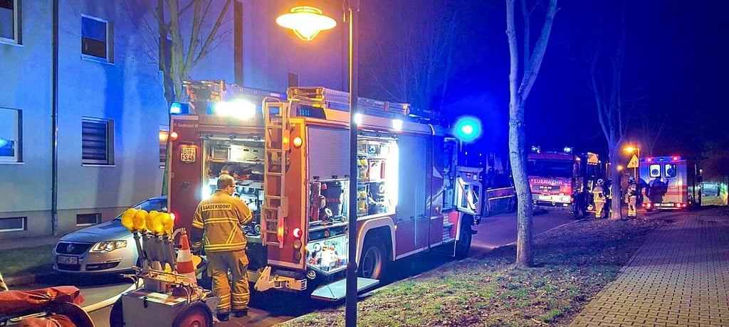 Die Feuerwehr war in der Schulstraße in Zscherndorf im Einsatz.